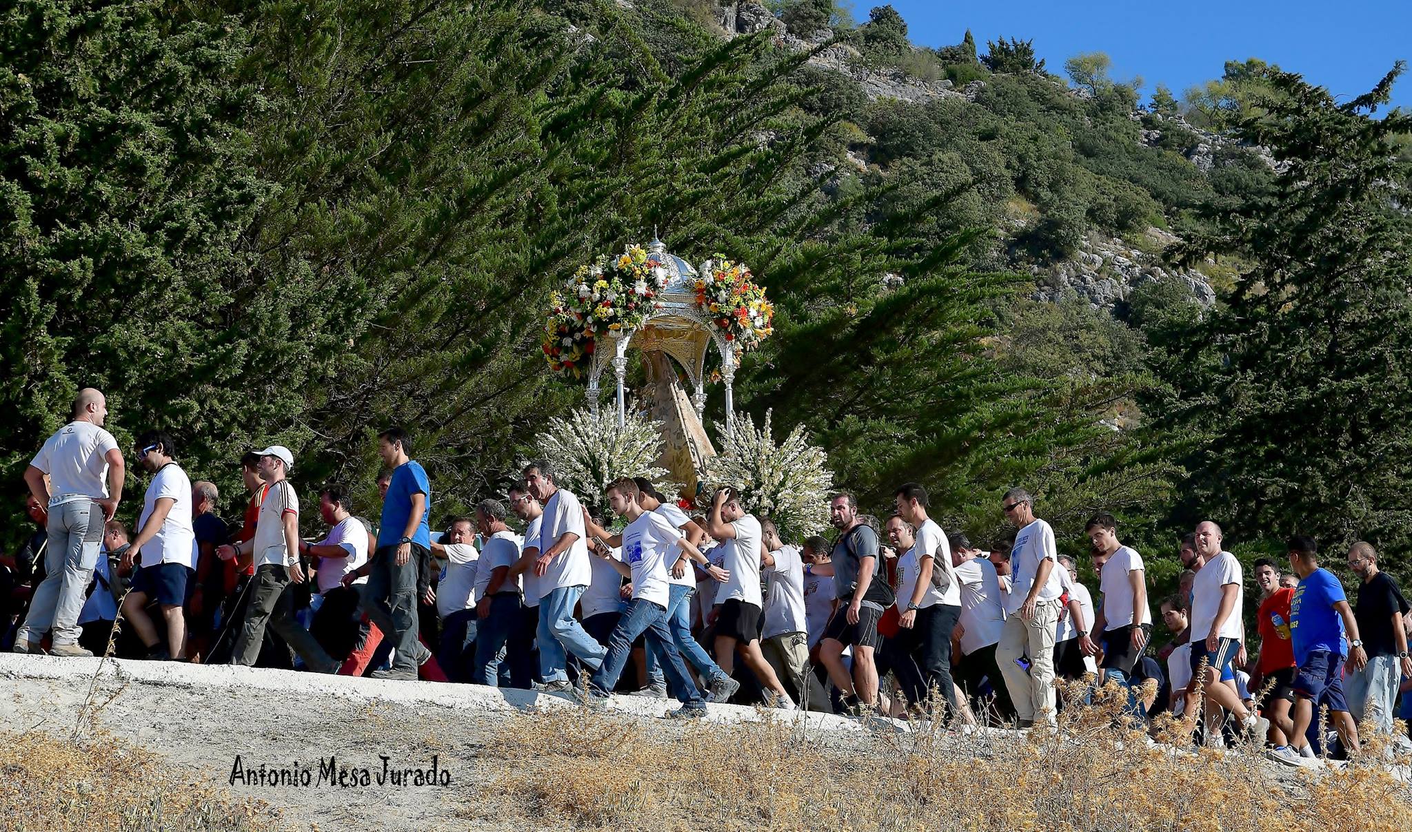 Fotos de la Subida de la Virgen de la Sierra 2017. Cabra de Córdoba